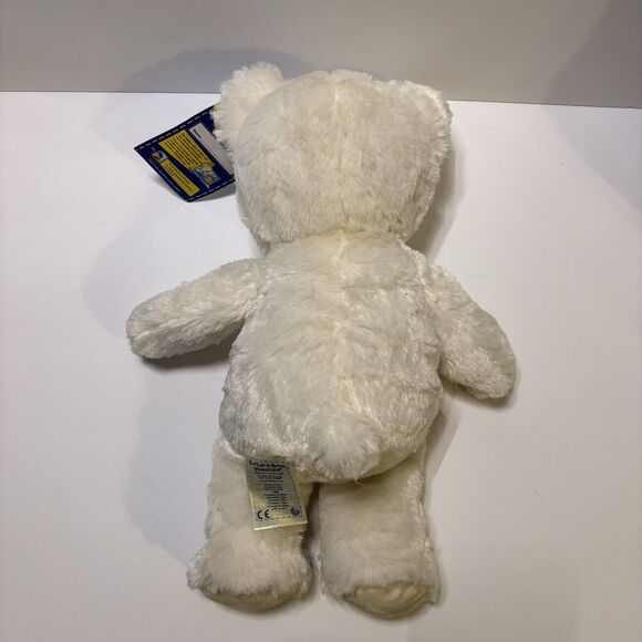 Build A Bear 15” Blond Teddy Sitting Plush Stuffed Animal With Original Tag 2014 - Picture 5 of 12
